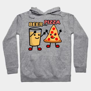 Beer and Pizza Hoodie